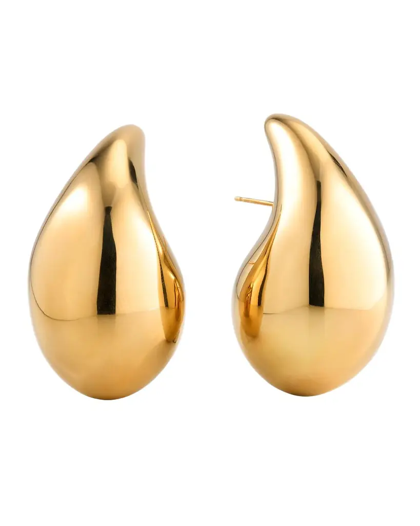 Bottega Veneta Large Drop Earrings