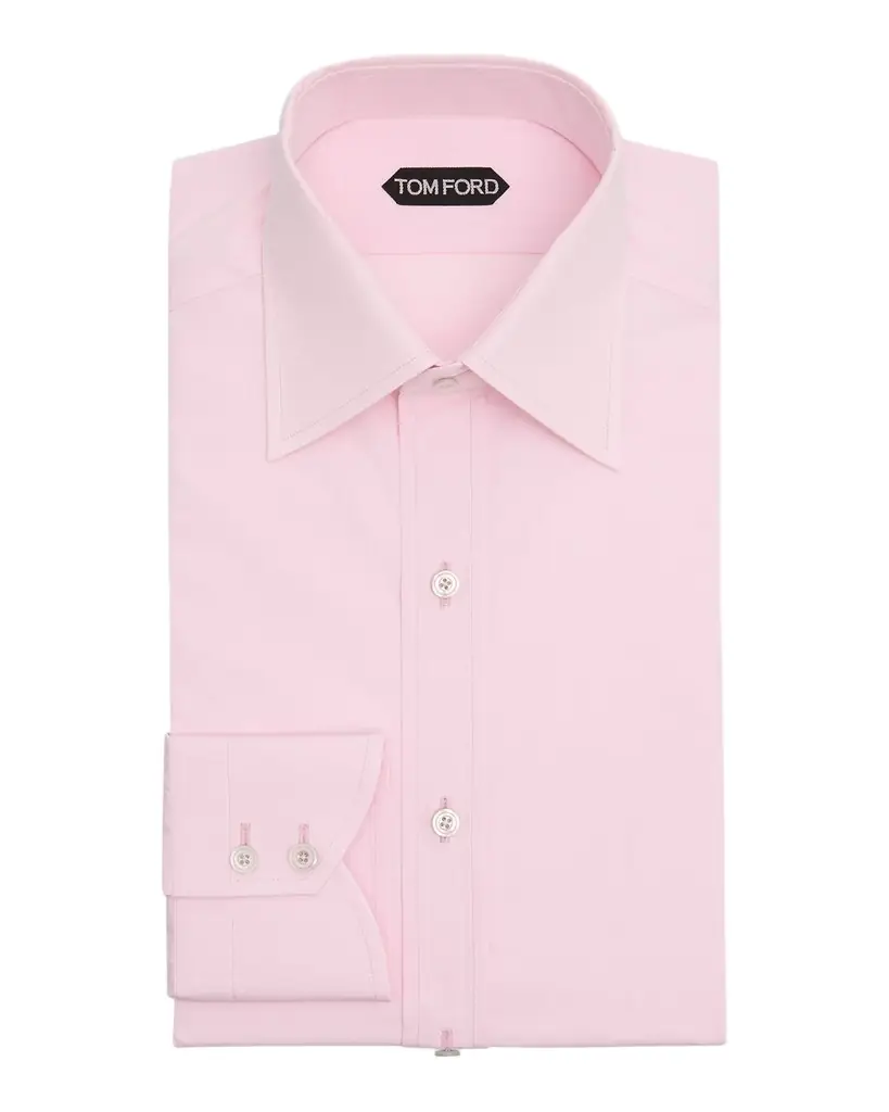 TOM FORD Men 's Cotton Dress Shirt
