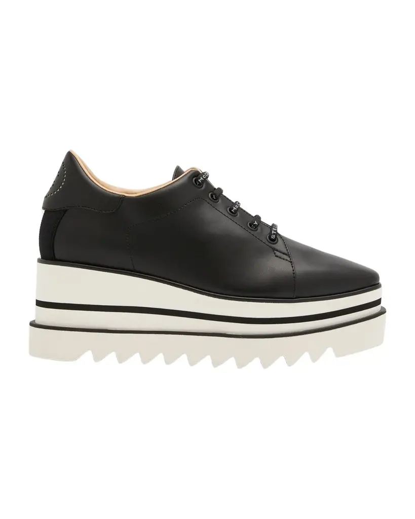 Stella McCartney Sneakelyse Vegan Logo Platform Loafers
