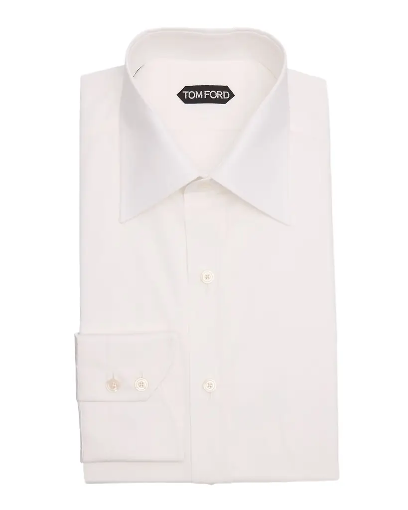 TOM FORD Men 's Cotton Dress Shirt
