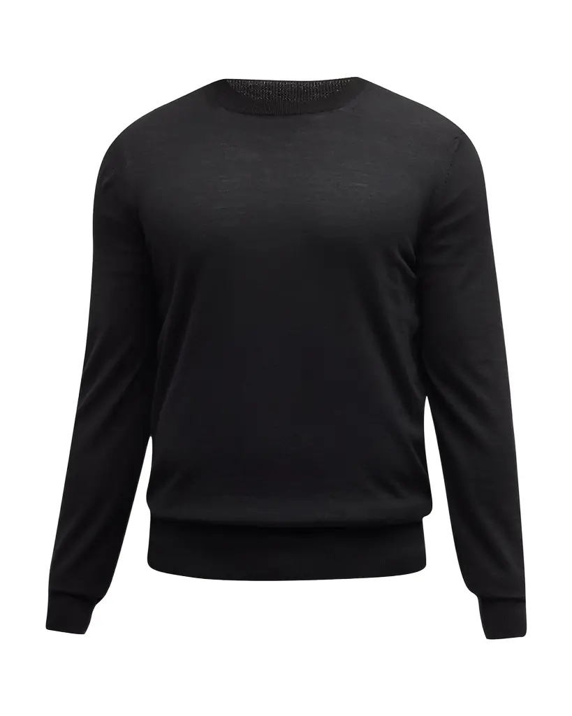 TOM FORD Men 's Fine-Gauge Wool Sweater