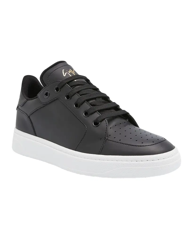 Giuseppe Zanotti Men 's GZ 94 Leather Low Top Sneakers