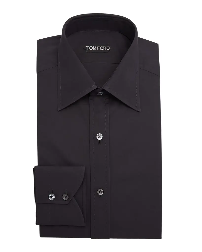 TOM FORD Men 's Cotton Dress Shirt