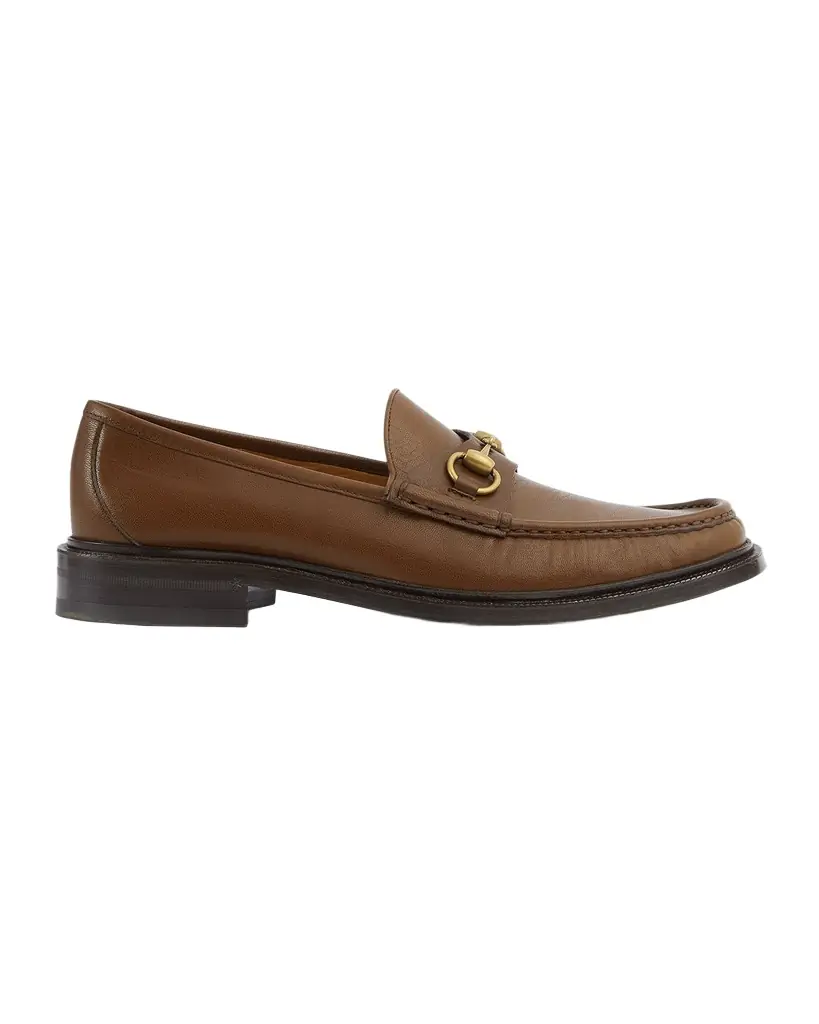 Gucci Men 's Horsebit 1953 Leather Loafers