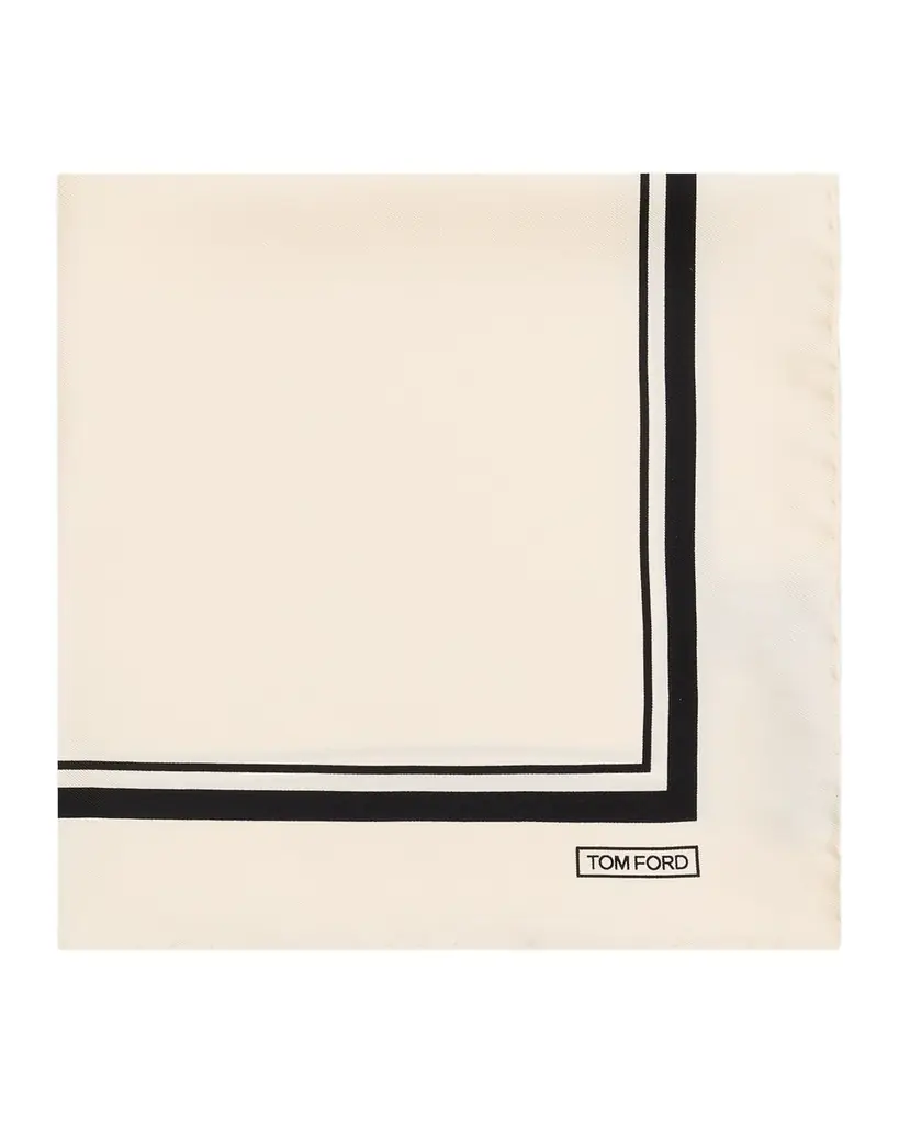 TOM FORD Men 's Silk Pocket Square