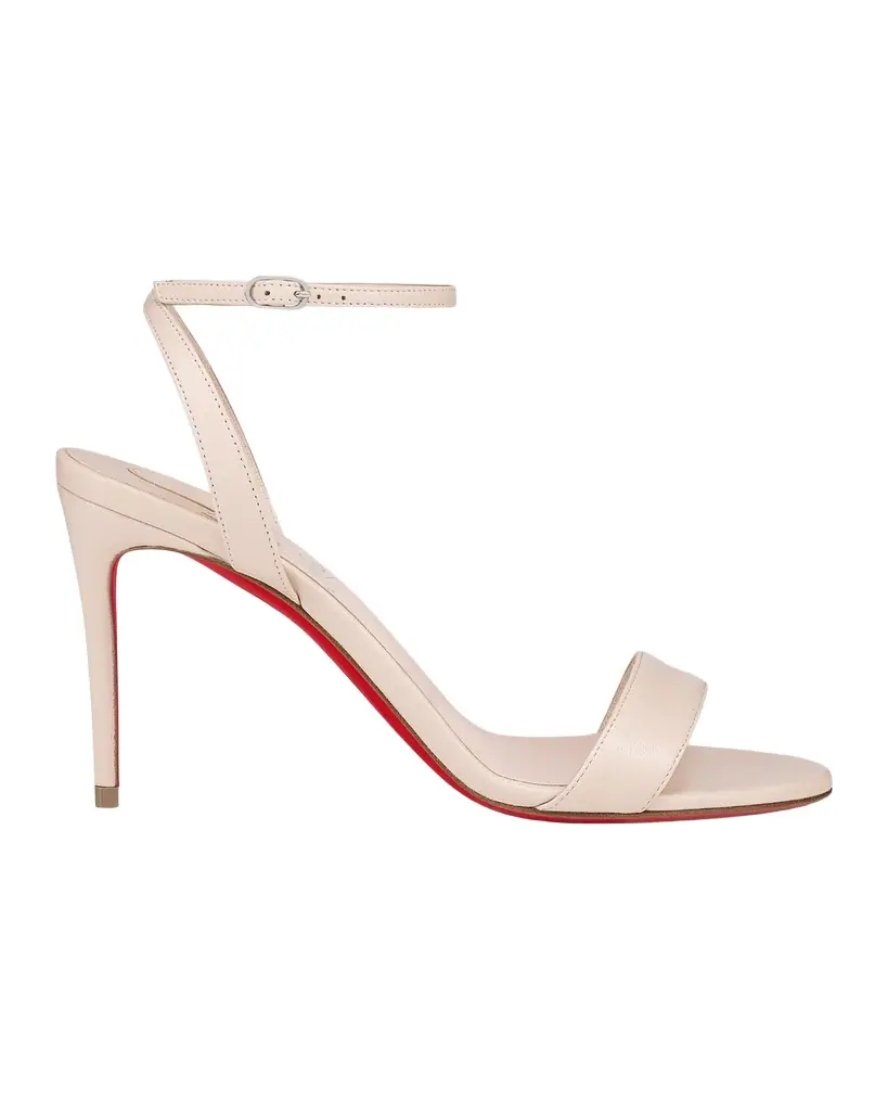 Christian Louboutin 85mm Loubigirl Ankle-Strap Sandals