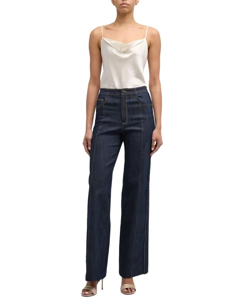 Cinq a Sept Marta Cowl-Neck Silk Camisole