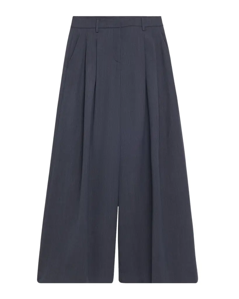 TWP New Didi Wool-Blend Wide-Leg Pants