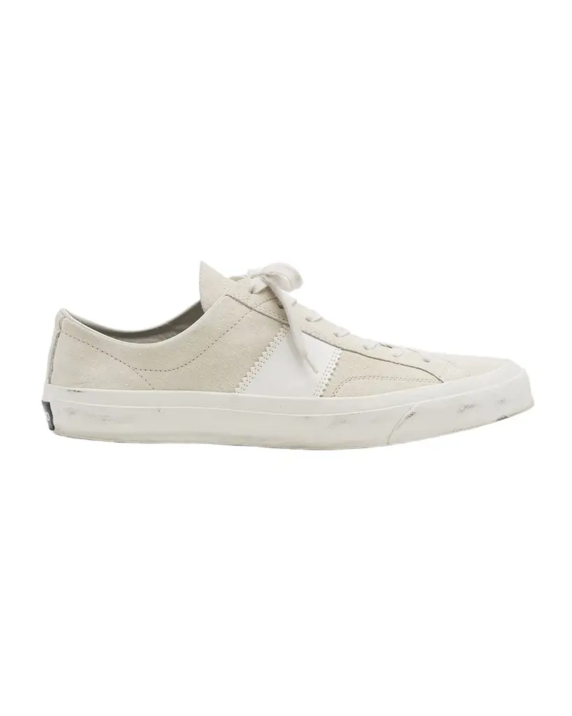 TOM FORD Men 's Cambridge Suede Low-Top Sneakers