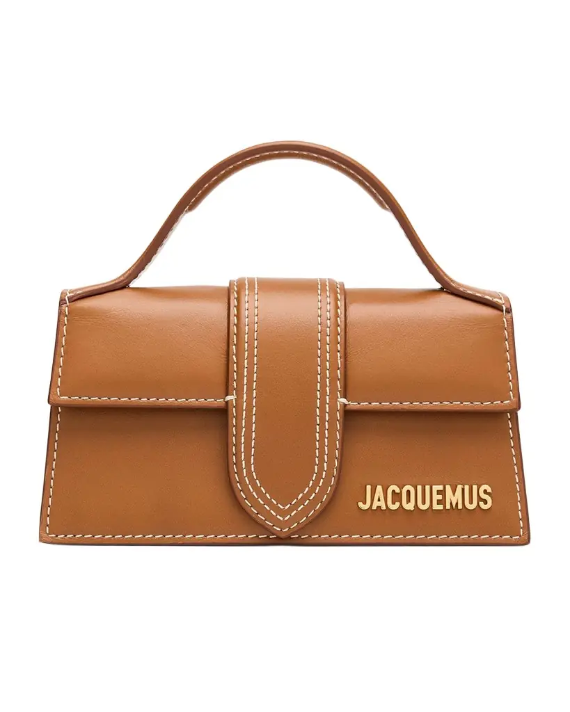 Jacquemus Le Bambino Leather Top-Handle Bag