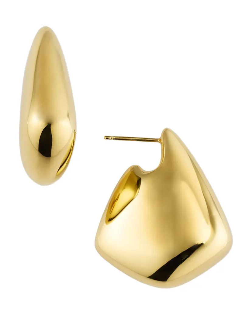 Bottega Veneta Small Fin Earrings