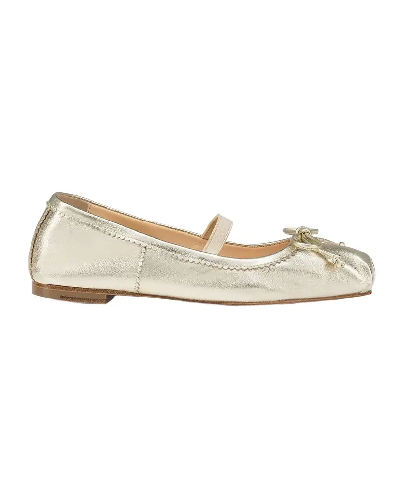 Christian Louboutin Girl 's Leather Ballet Flats, Toddlers/Kids
