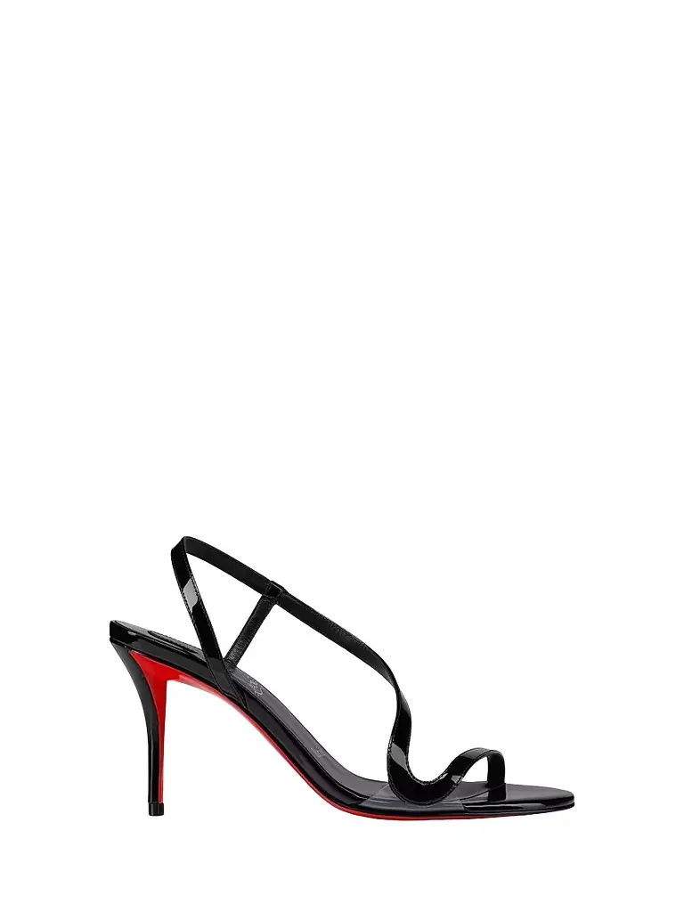 Christian Louboutin Women's Rosa 80MM Sandals - Black