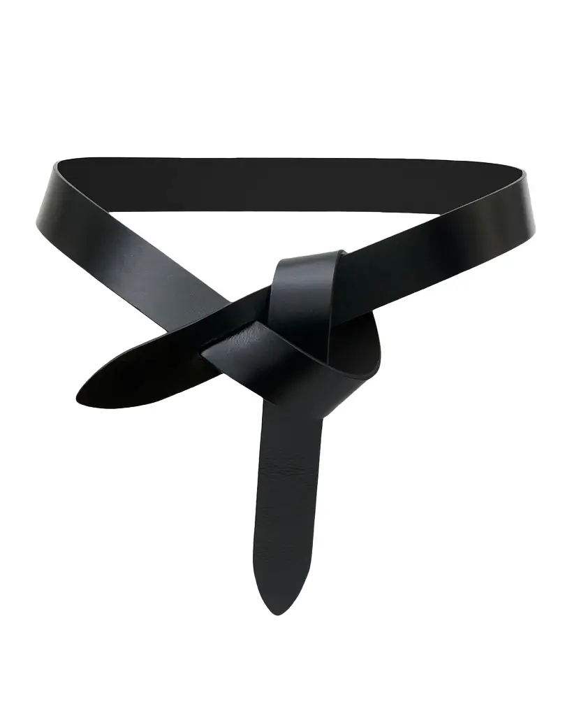 Isabel Marant Lecce Leather Pull-Through Belt