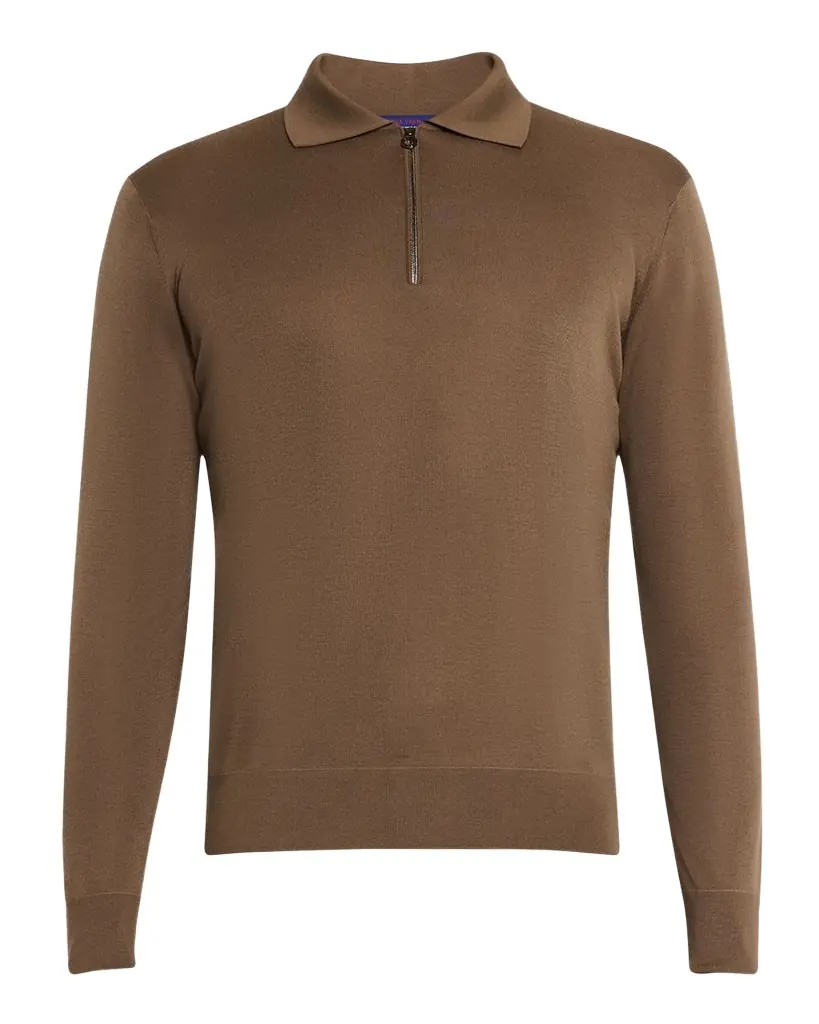 Stefano Ricci Men 's Cashmere Polo Sweater
