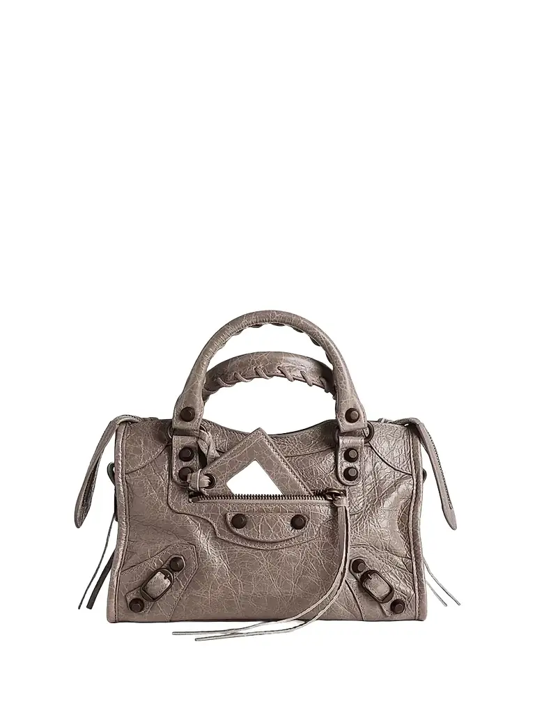 Balenciaga Women's Le City Crossbody Bag - Dark Noix