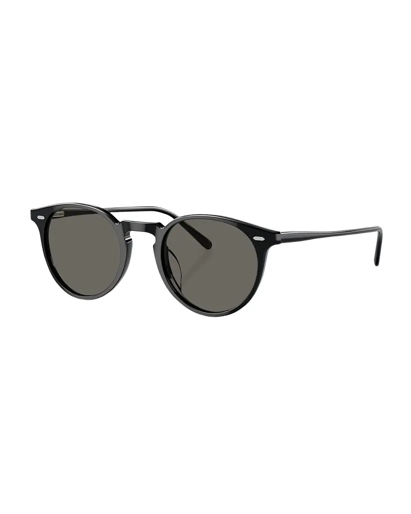 Oliver Peoples Round Acetate Sunglasses