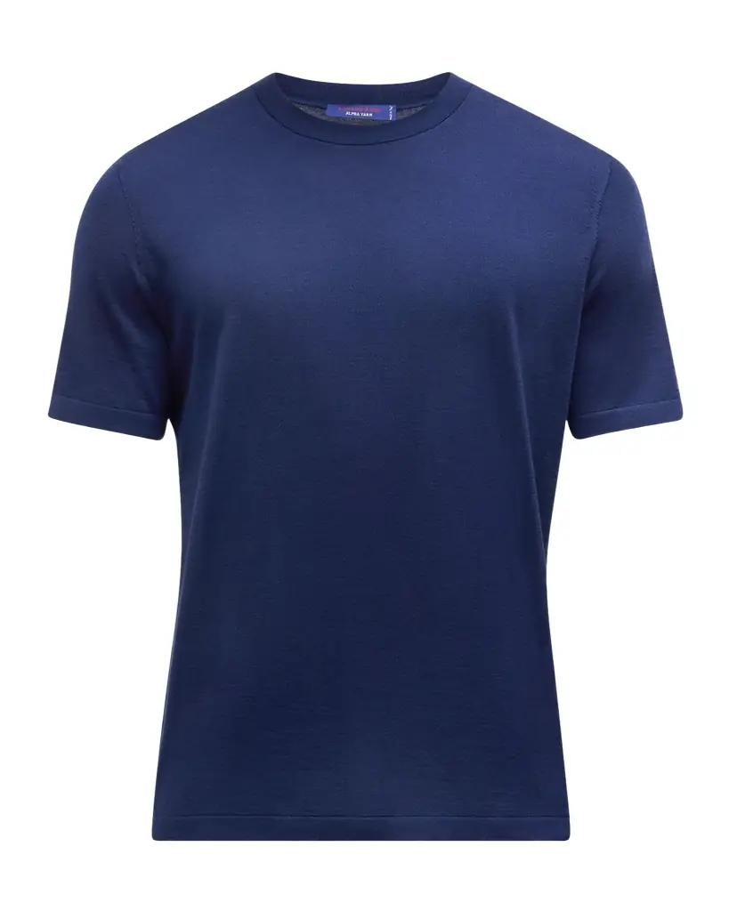 Stefano Ricci Men 's Cashmere Crewneck T-Shirt
