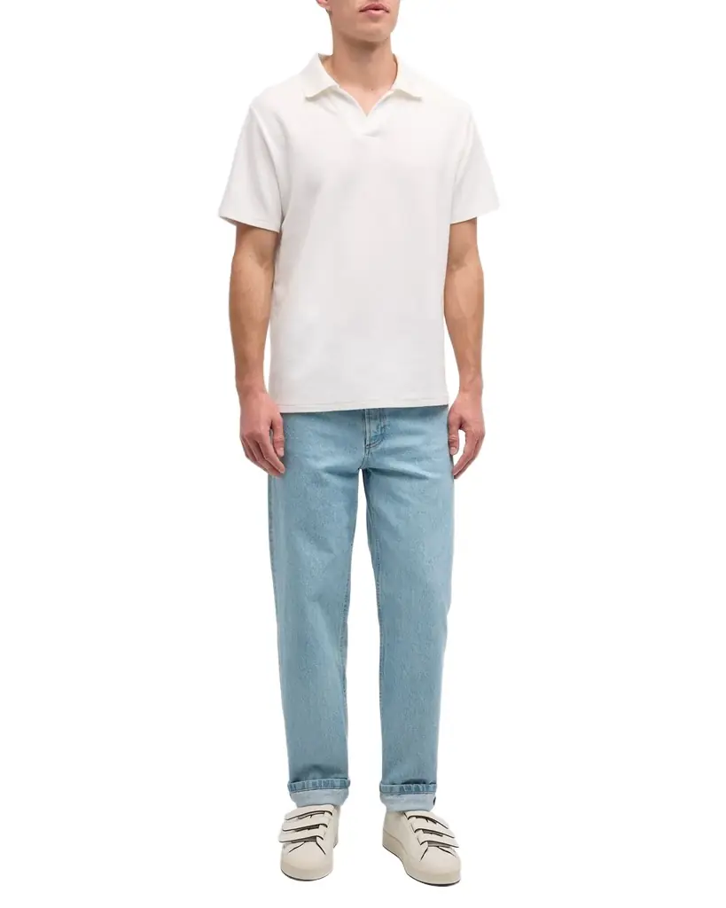 FRAME Men 's Jacquard Polo Shirt