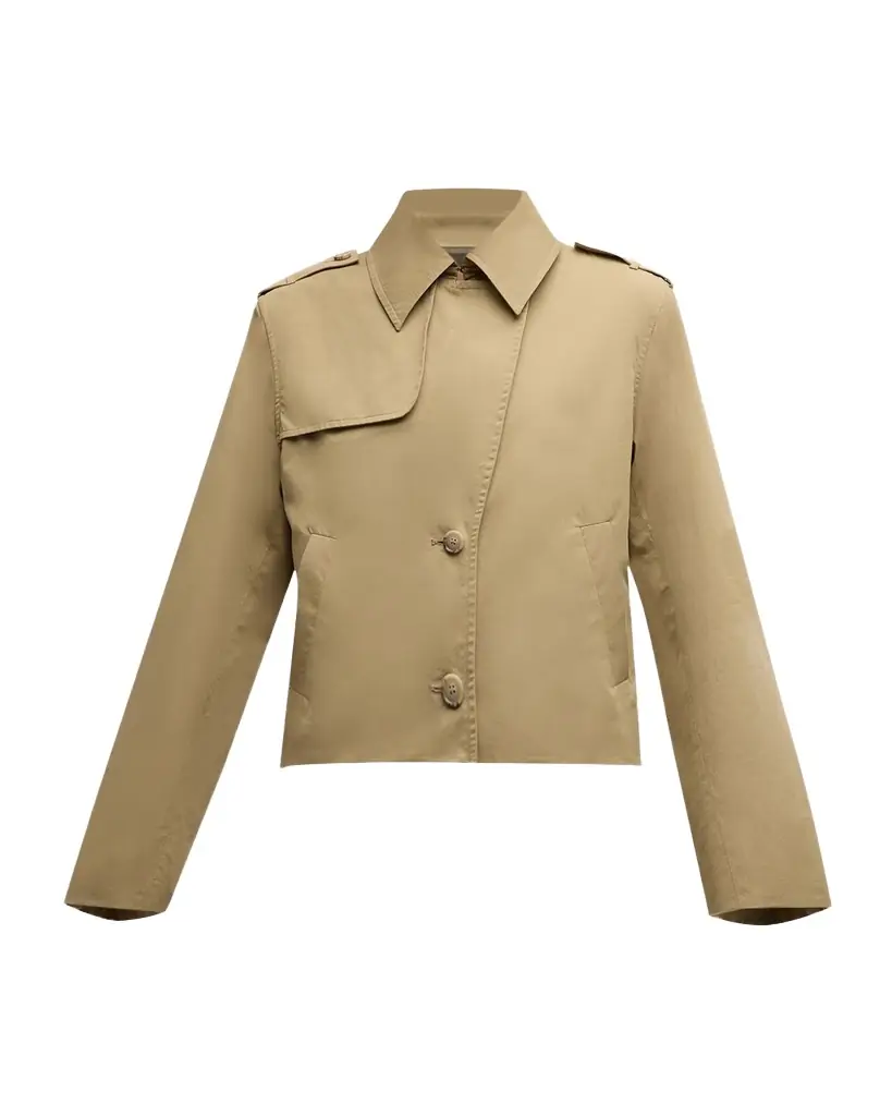 FRAME Short Trench Jacket