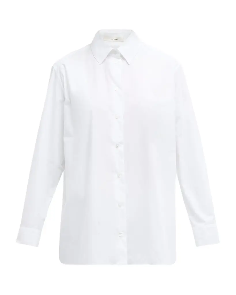 THE ROW Sisilia Menswear Poplin Shirt