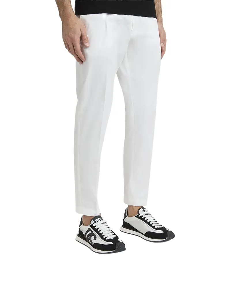 Dolce & Gabbana Men 's Mixed-Material DG Cushion Sneakers