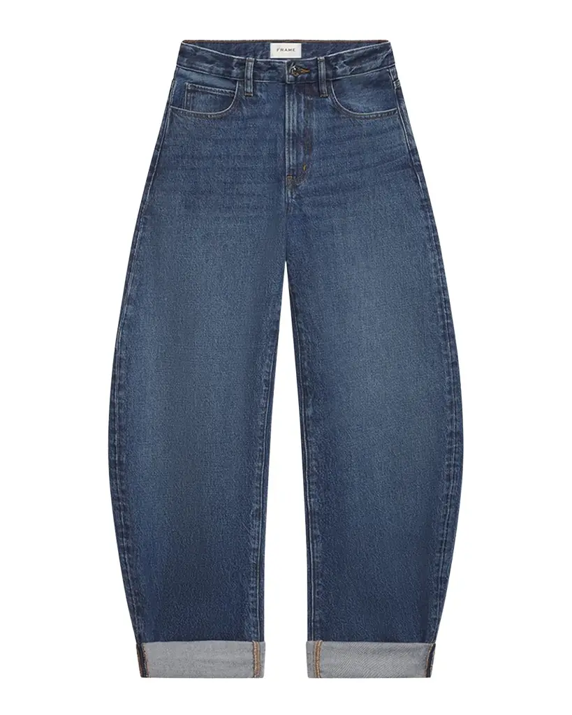 FRAME Baggy Bubble Jeans
