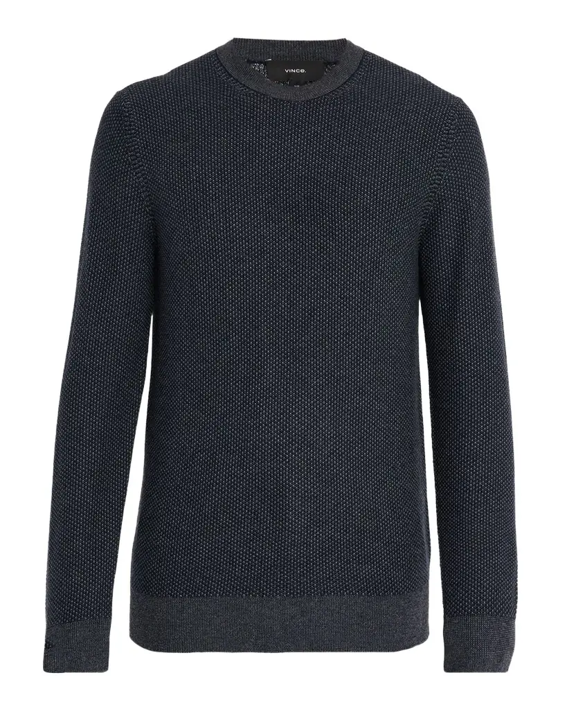 Vince Men 's Geometric Jacquard Sweater