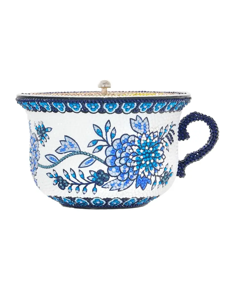 Judith Leiber Couture Teacup Tranquili-Tea Minaudiere