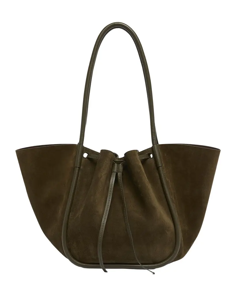 Proenza Schouler Large Ruched Tote in Soft Suede