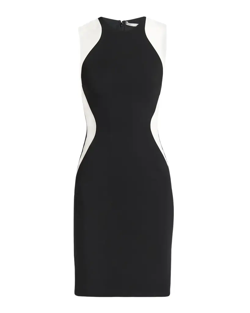 Stella McCartney Miracle Colorblock Mini Dress