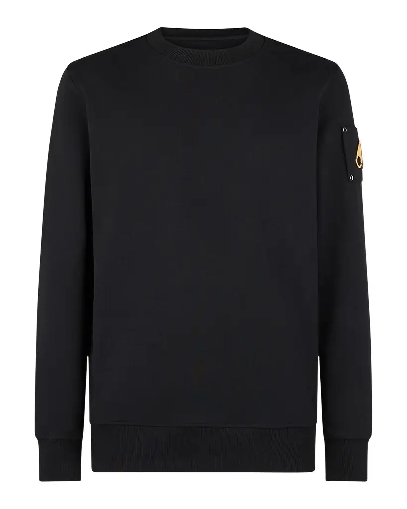 Moose Knuckles Men 's Snyder Metal Logo Sweatshirt