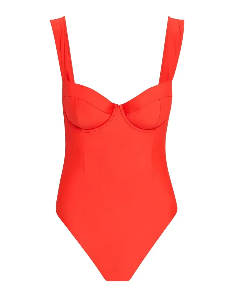 SIMKHAI Kyle Bustier One-Piece Swimsuit