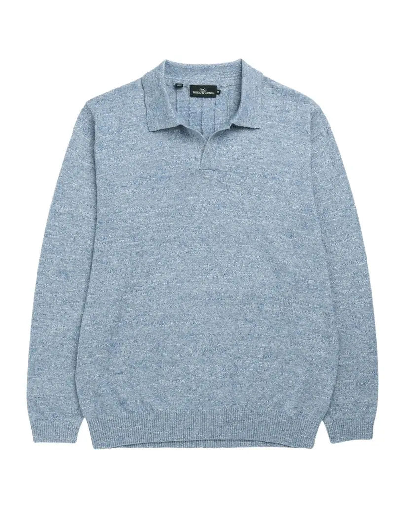 Rodd & Gunn Men 's Fortrose Cotton Polo Sweater