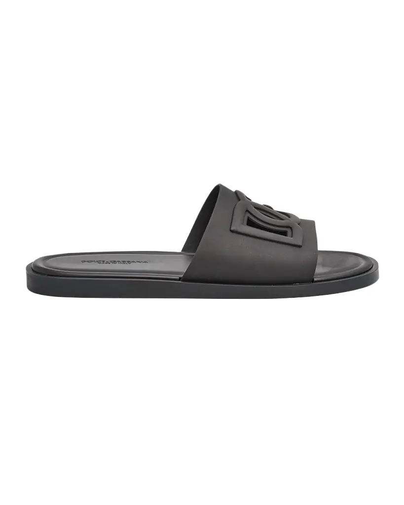 Dolce & Gabbana Men 's Rubber Beachwear Pool Slides