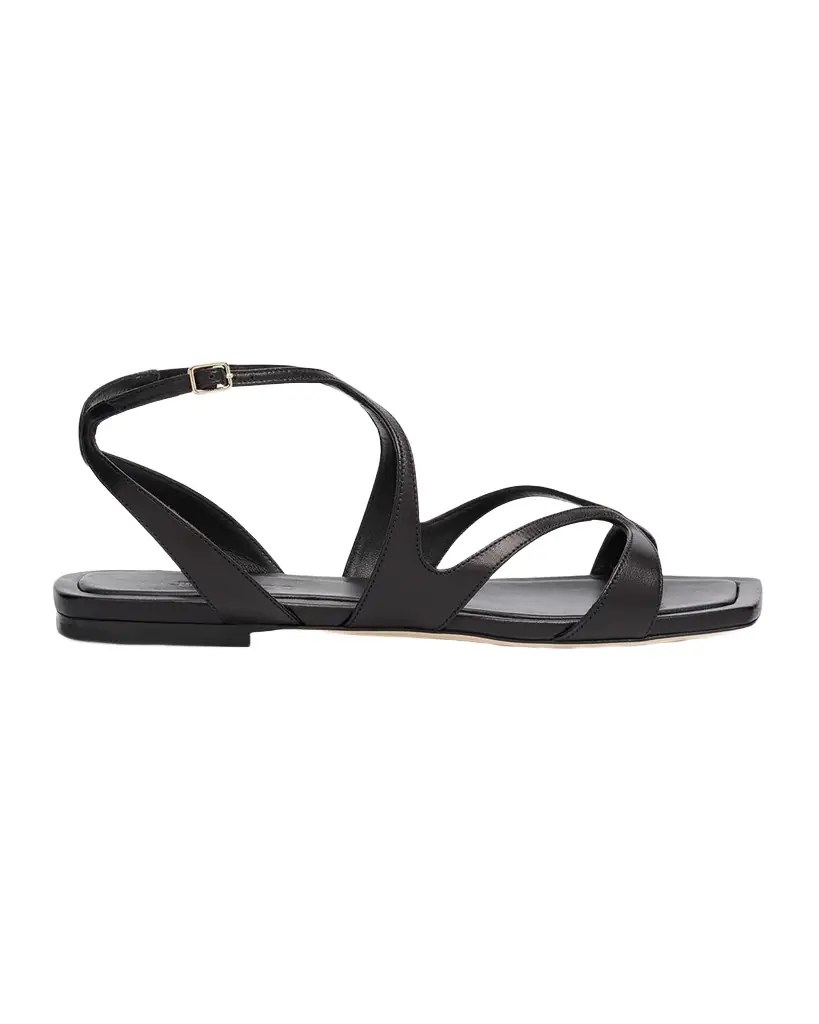 Jimmy Choo Ayla Strappy Leather Sandals - Women's Shoes