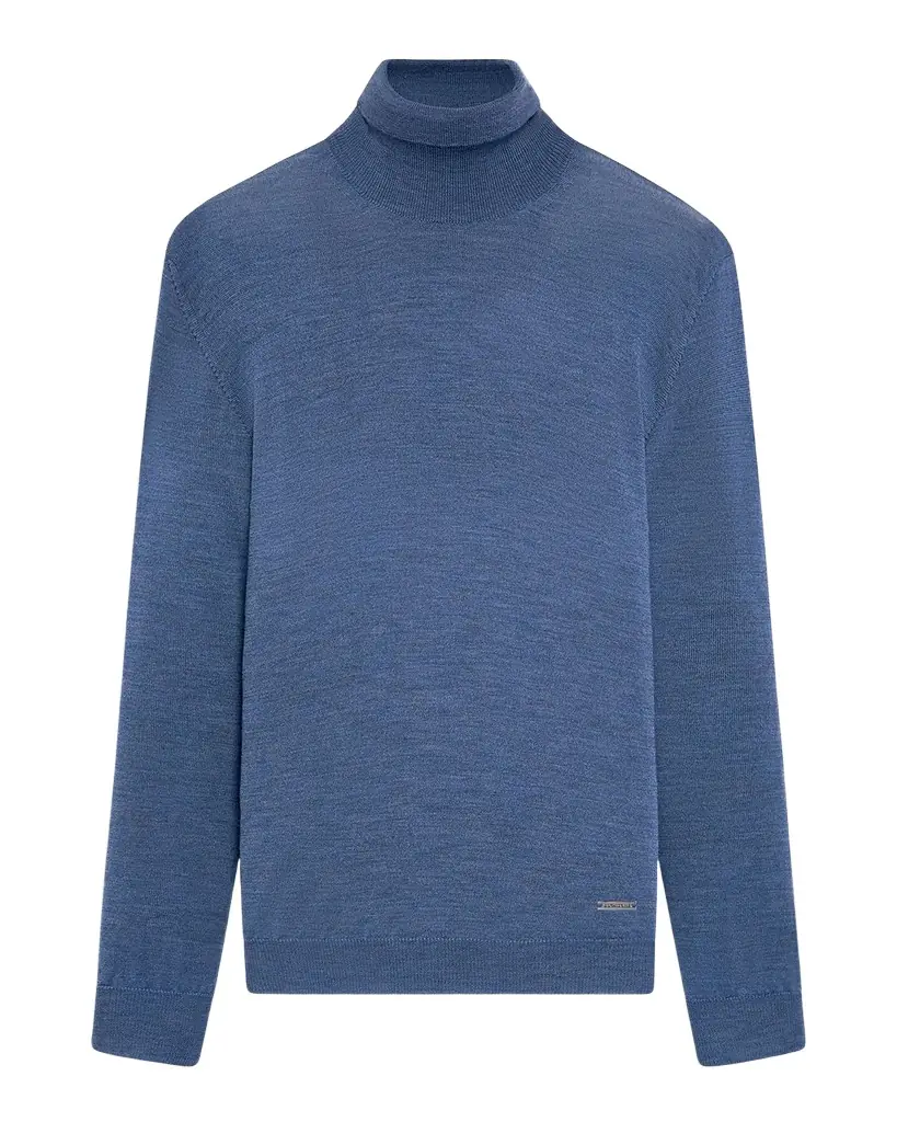Bugatchi Men 's Wool Turtleneck Sweater