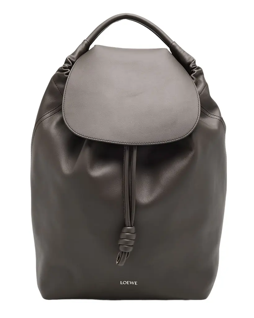 Loewe Men 's Flamenco Suede Backpack