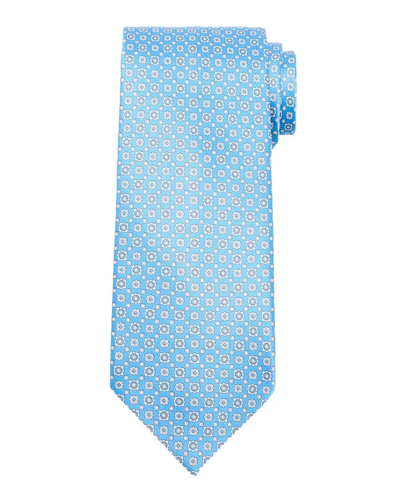 Stefano Ricci Men 's Micro-Floral Silk Tie