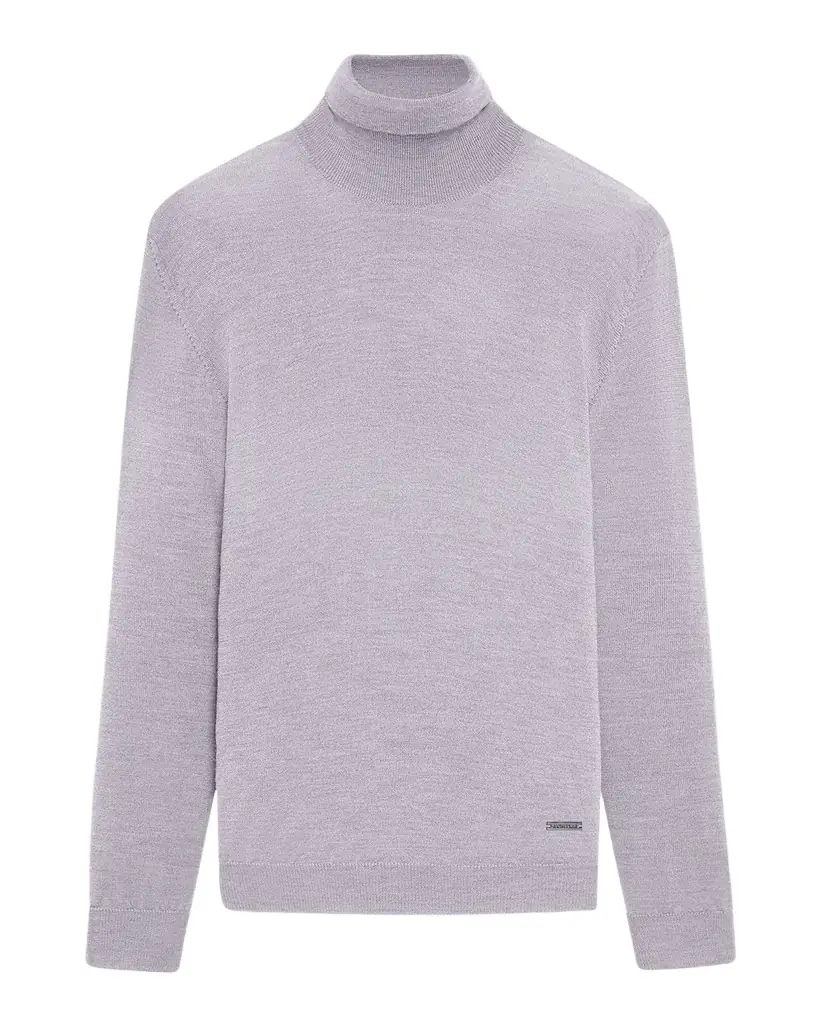 Bugatchi Men 's Wool Turtleneck Sweater