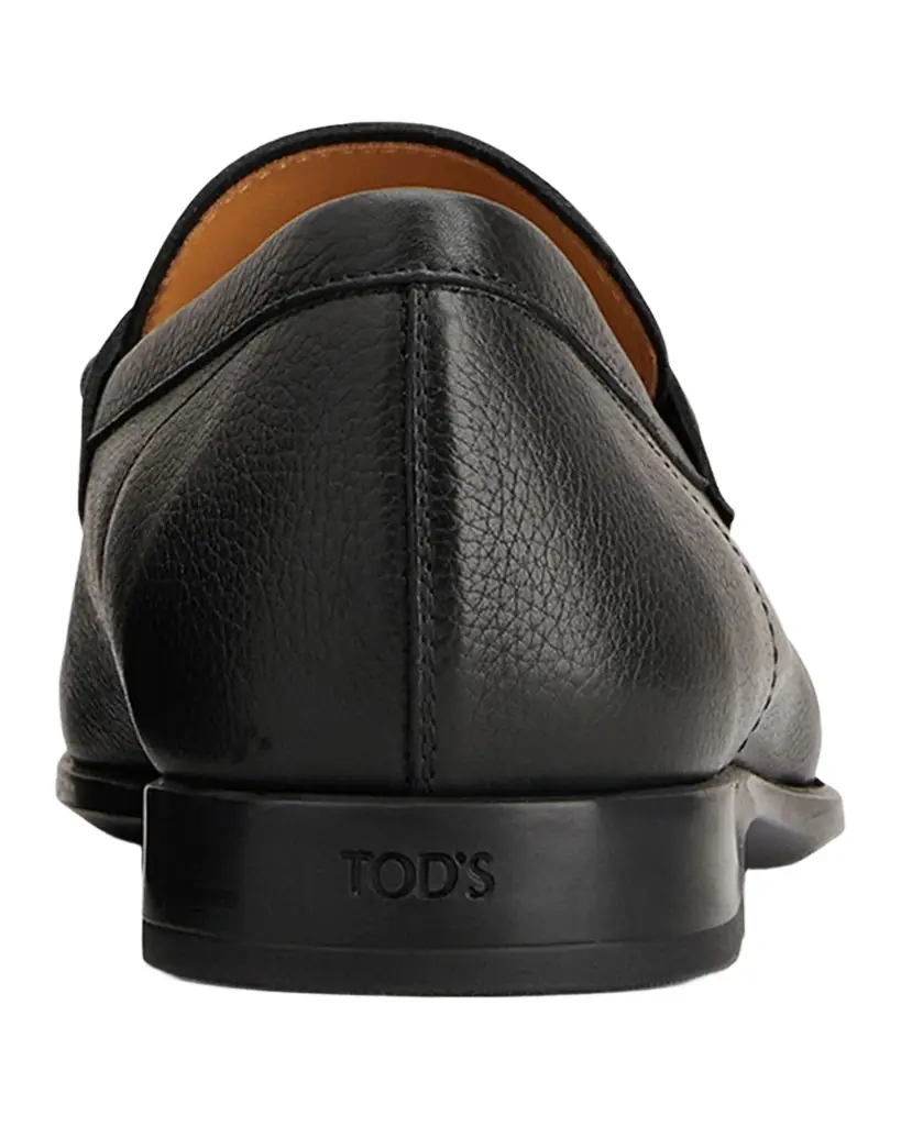 Tod 's Men 's Mocassino Gomma Leather Penny Loafers