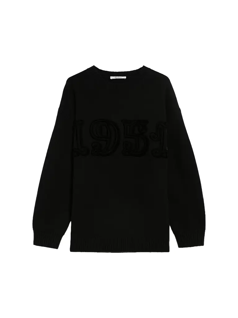 Max Mara Women's Wool and Cashmere Jumper - Black