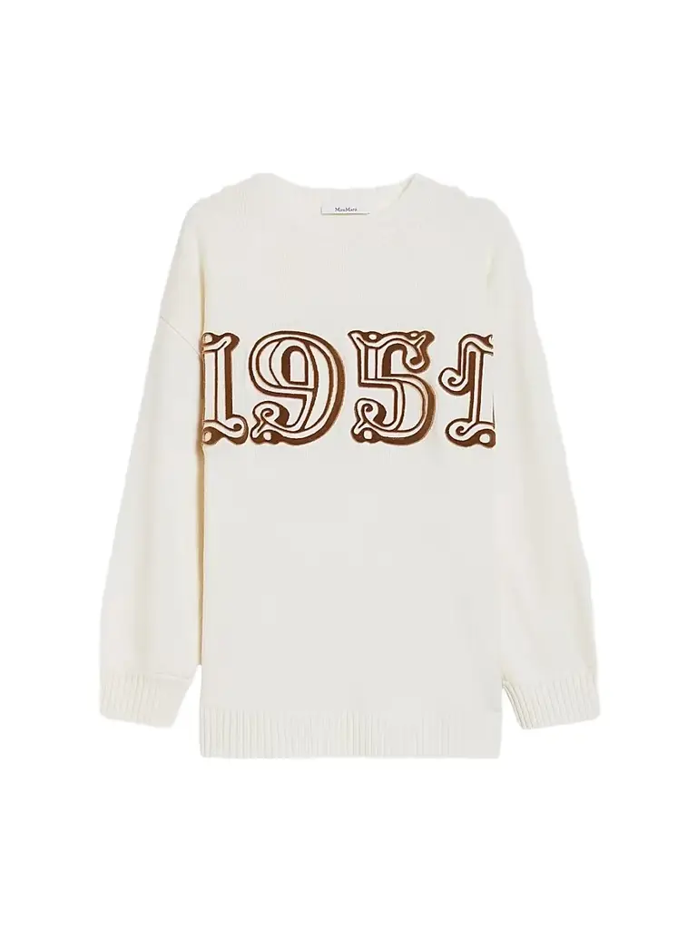 Max Mara Women's Wool and Cashmere Jumper - White