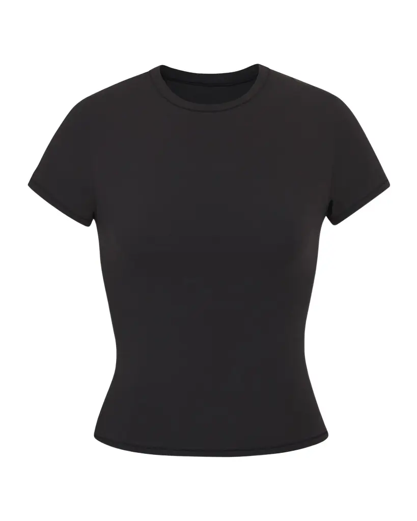 SKIMS Fits Everybody Short-Sleeve Crewneck T-Shirt