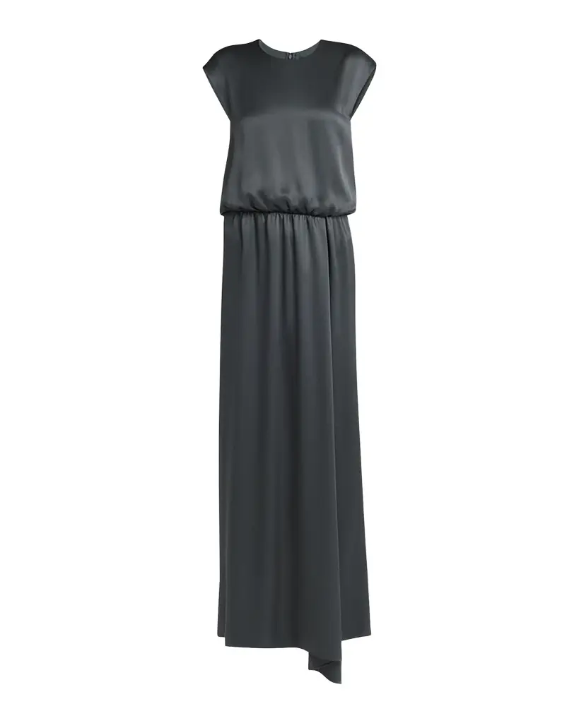 Giorgio Armani Long Double Silk Satin Gown