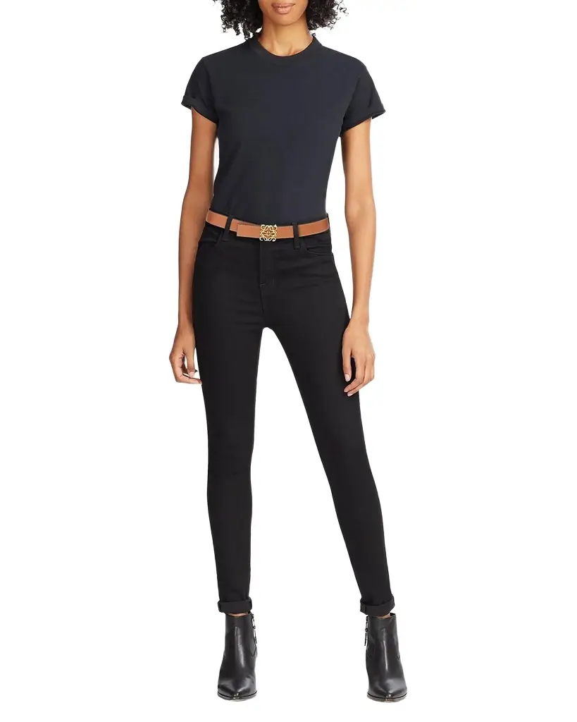 Loewe Anagram Reversible Leather Belt