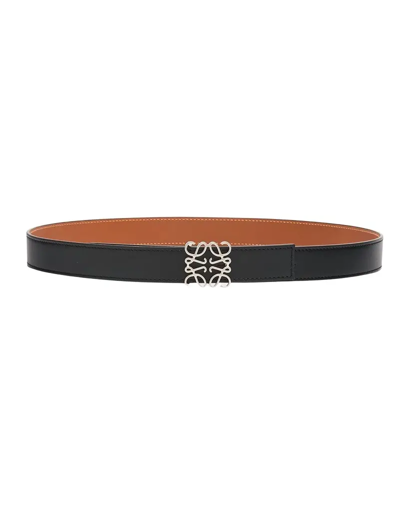 Loewe Anagram Reversible Leather Belt