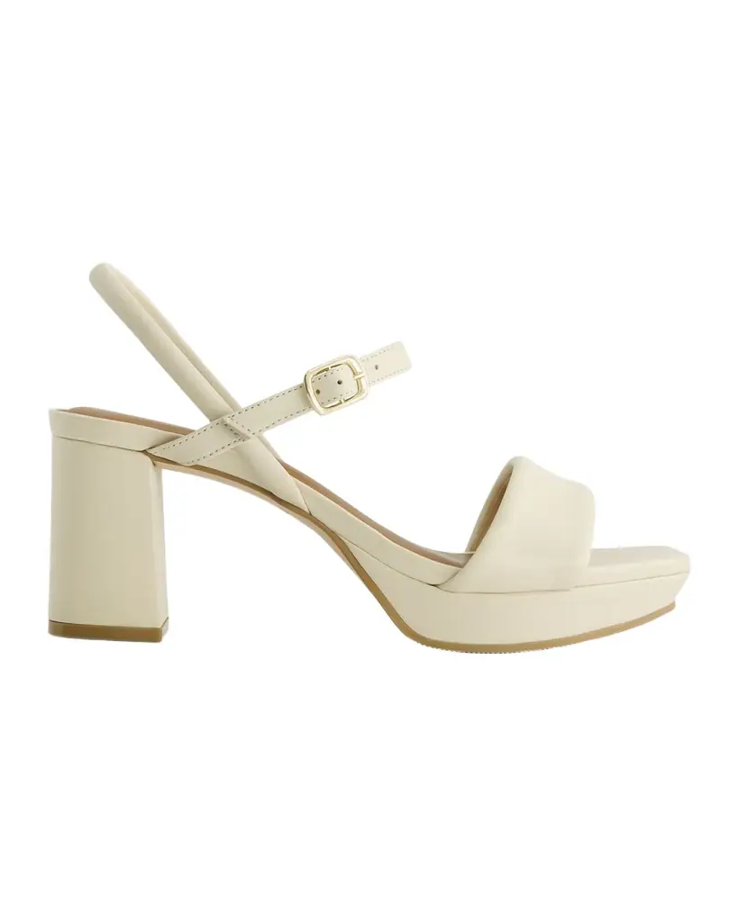 Bernardo Canto Leather Platform Sandals