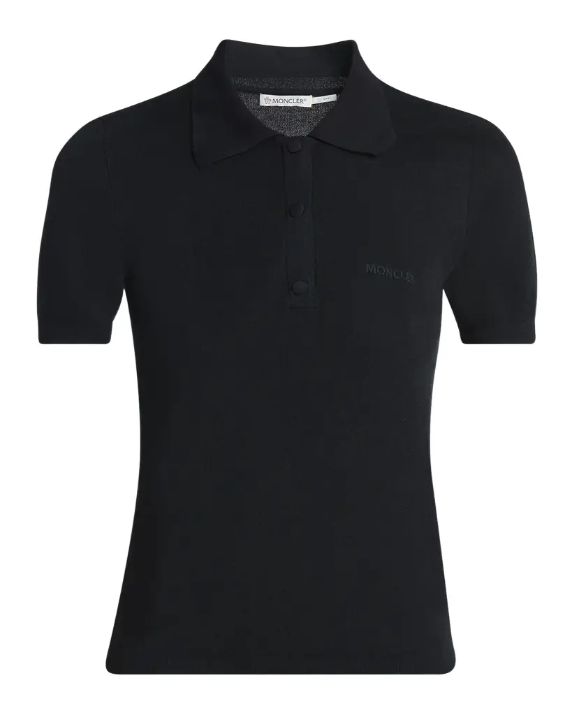 Moncler Short-Sleeve Polo Shirt
