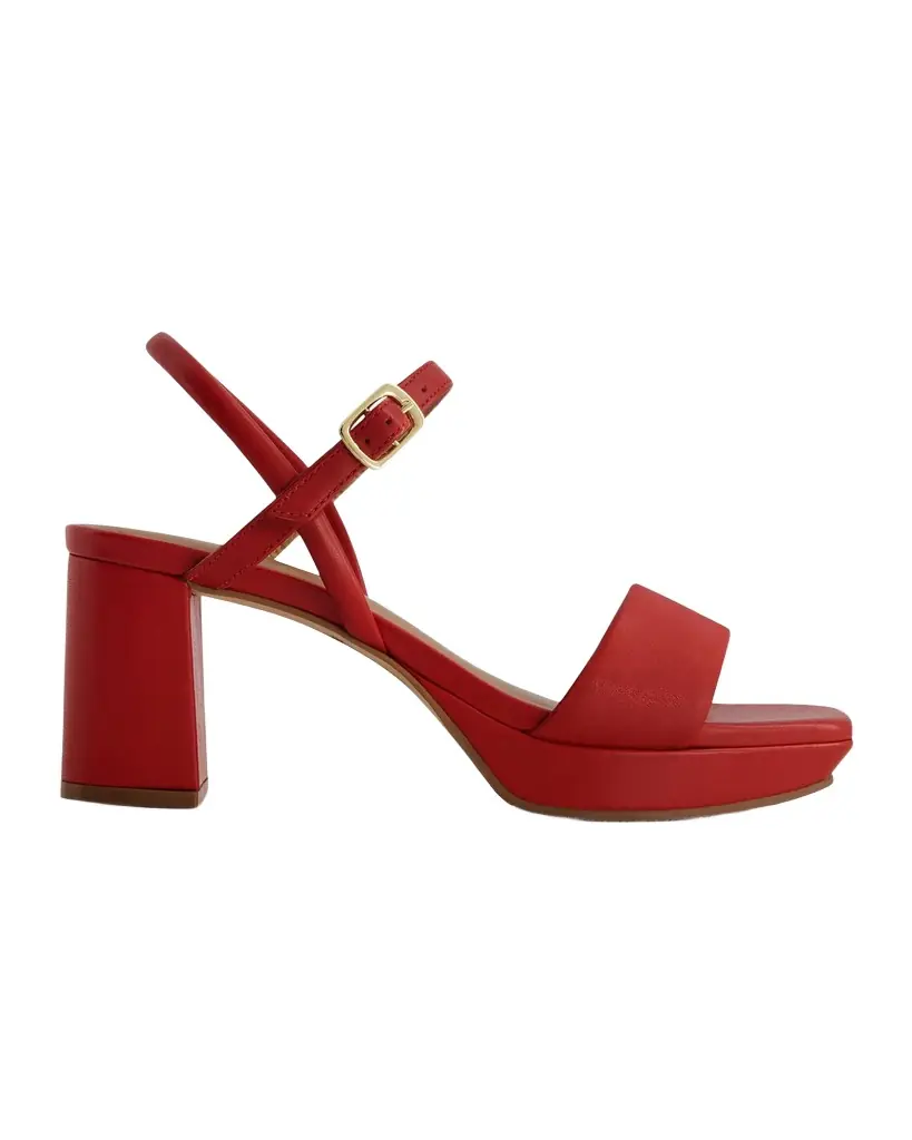 Bernardo Canto Leather Platform Sandals